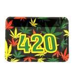 420 Rasta Rolling Tray